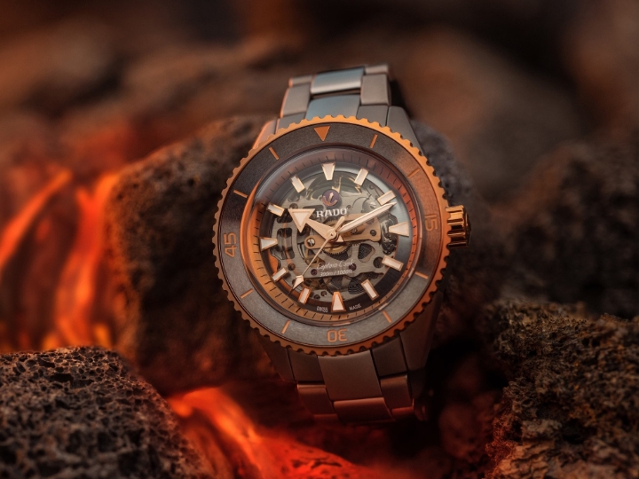 Obrazek RADO Rado Captain Cook High-Tech Ceramic Skeleton