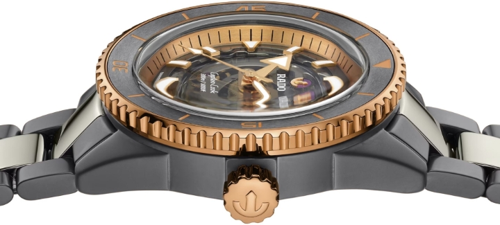 Obrazek RADO Rado Captain Cook High-Tech Ceramic Skeleton