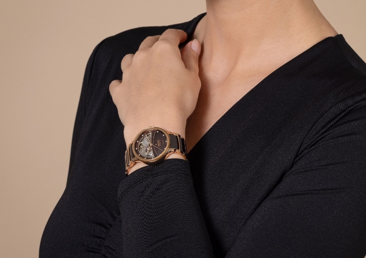 Obrazek Rado Centrix Automatic Diamonds Open Heart