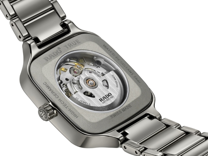 Obrazek RADO Rado True Square Automatic Open Heart