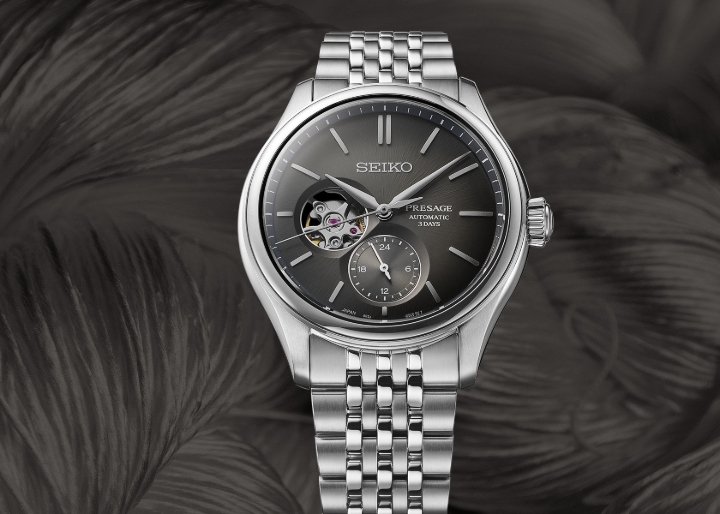Obrazek Seiko Presage Classic ‘Sumi-iro’ Open Heart