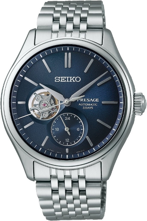Obrazek Seiko Presage Classic „Ai-Iro“ Open Heart