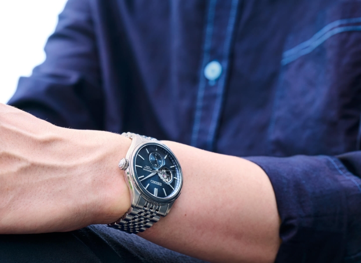 Obrazek Seiko Presage Classic „Ai-Iro“ Open Heart