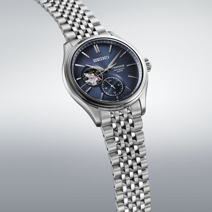 Obrazek Seiko Presage Classic „Ai-Iro“ Open Heart