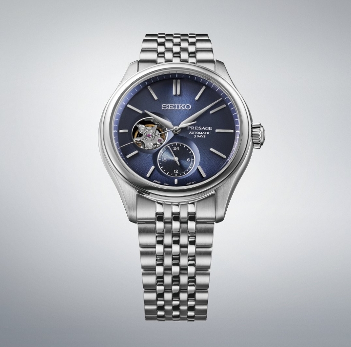 Obrazek Seiko Presage Classic „Ai-Iro“ Open Heart