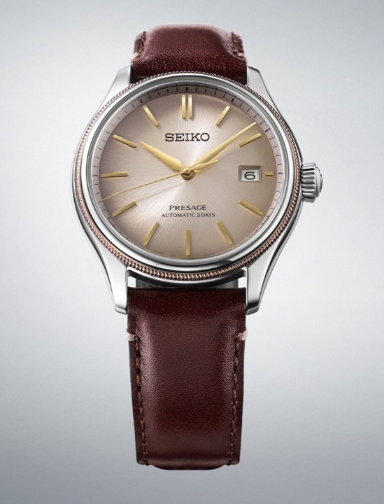 Obrazek Seiko Presage Classic Upcycled Leather Strap Limited Edition