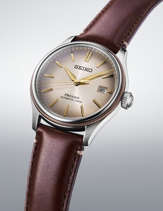 Obrazek Seiko Presage Classic Upcycled Leather Strap Limited Edition