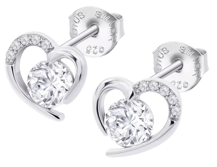 Obrazek LOTUS SILVER kolczyki MOMENTS