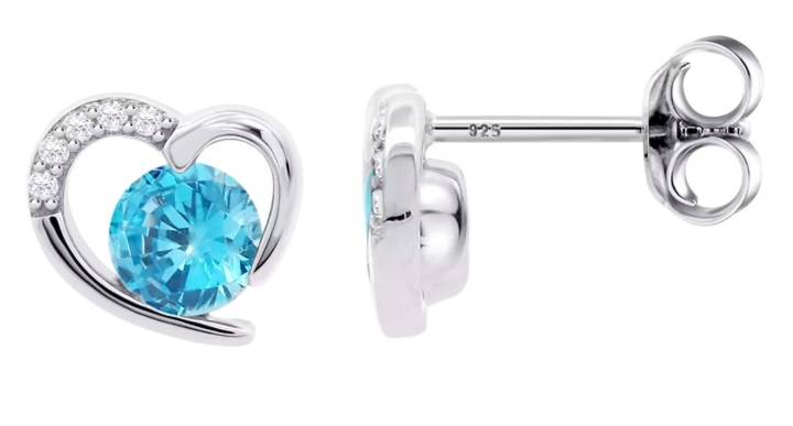 Obrazek LOTUS SILVER kolczyki 