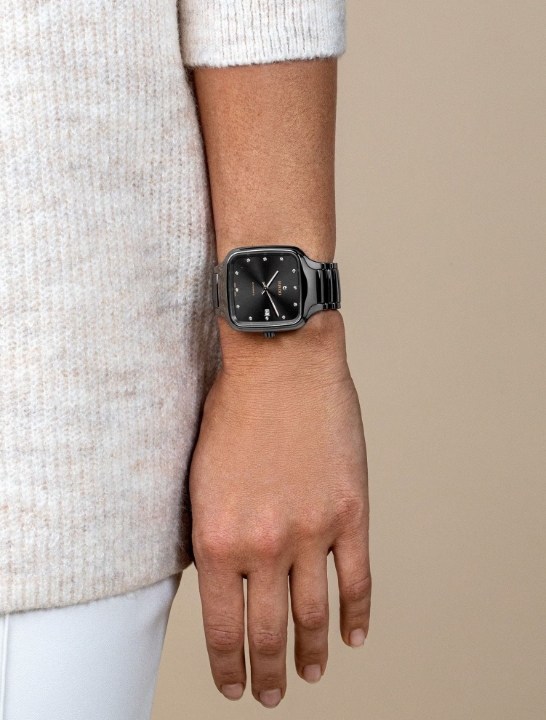 Obrazek RADO Rado True Square Automatic Diamonds