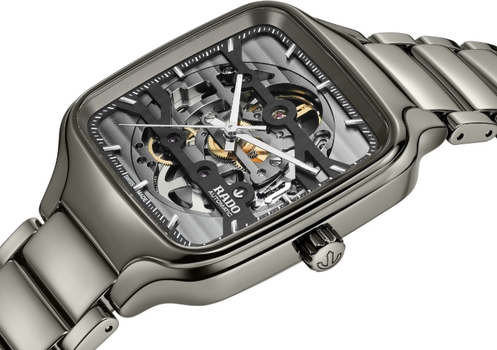 Obrazek RADO Rado True Square Automatic Skeleton