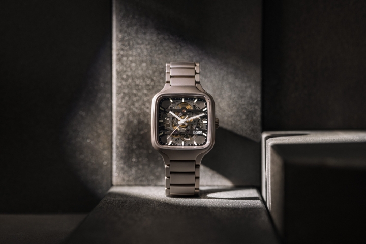 Obrazek Rado True Square Automatic Skeleton