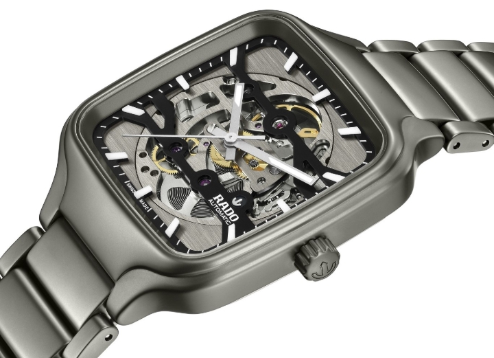 Obrazek Rado True Square Automatic Skeleton