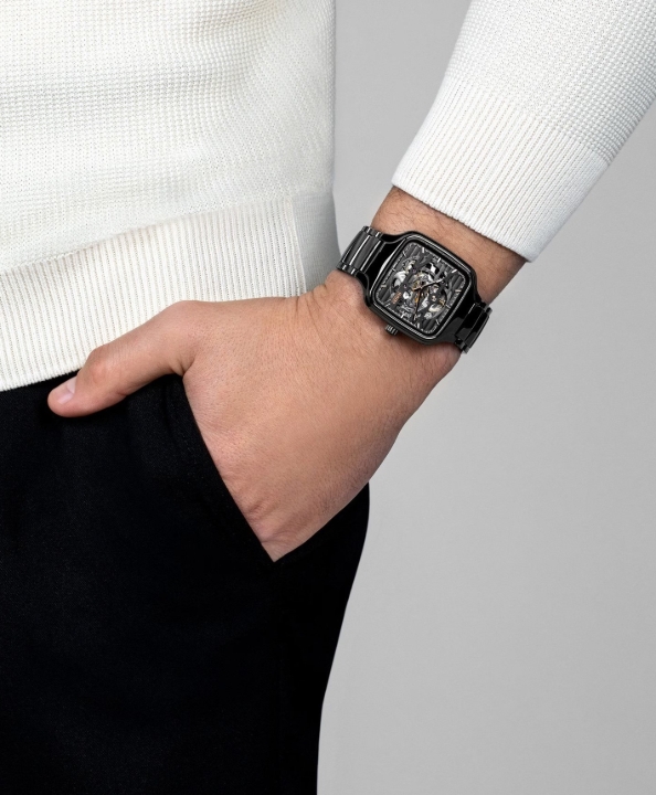 Obrazek Rado True Square Automatic Skeleton