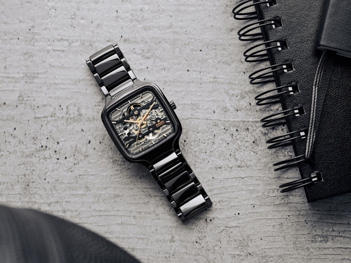 Obrazek Rado True Square Automatic Skeleton