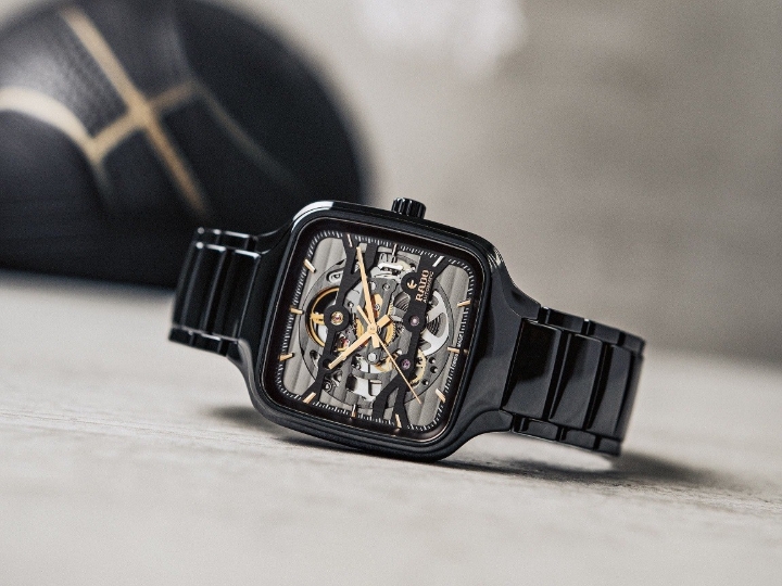 Obrazek Rado True Square Automatic Skeleton