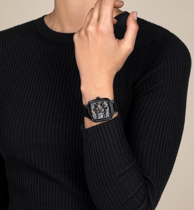 Obrazek Rado True Square Automatic Skeleton