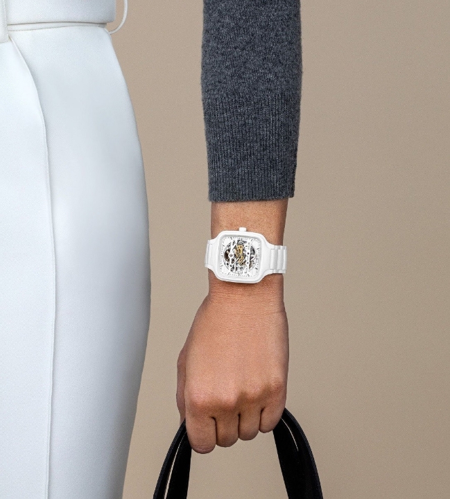 Obrazek RADO Rado True Square Automatic Skeleton