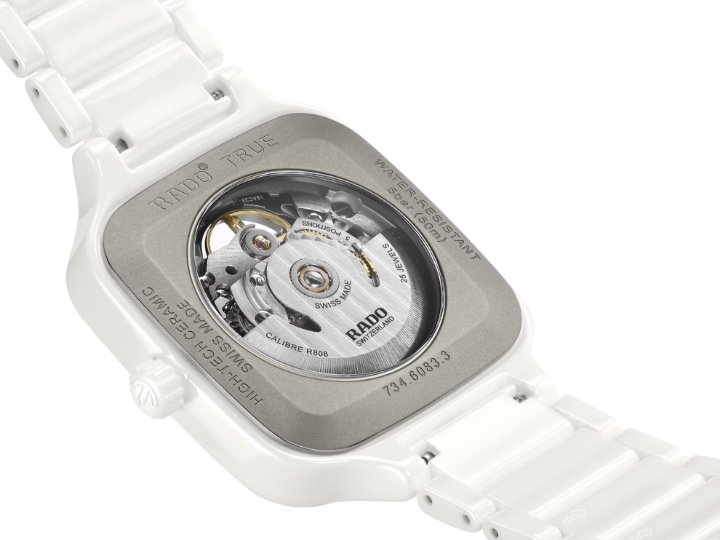 Obrazek RADO Rado True Square Automatic Skeleton