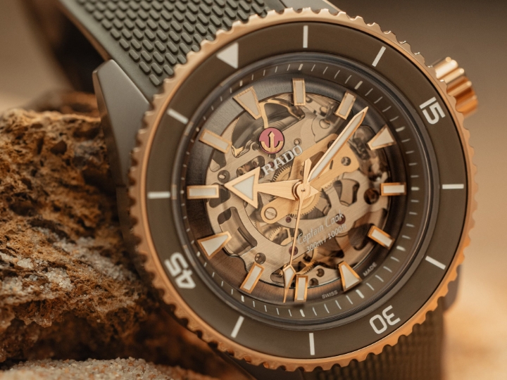 Obrazek RADO Rado Captain Cook High-Tech Ceramic Skeleton