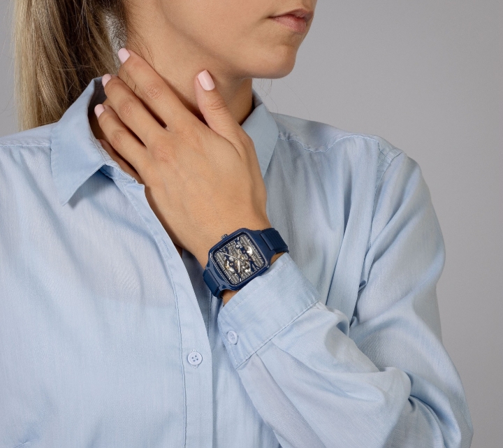 Obrazek Rado True Square Automatic Skeleton