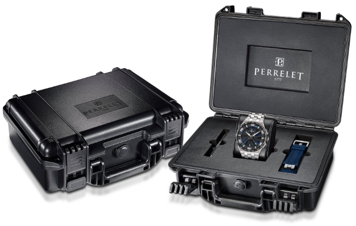 Obrazek Perrelet Turbine Chrono NEO Electric Blue