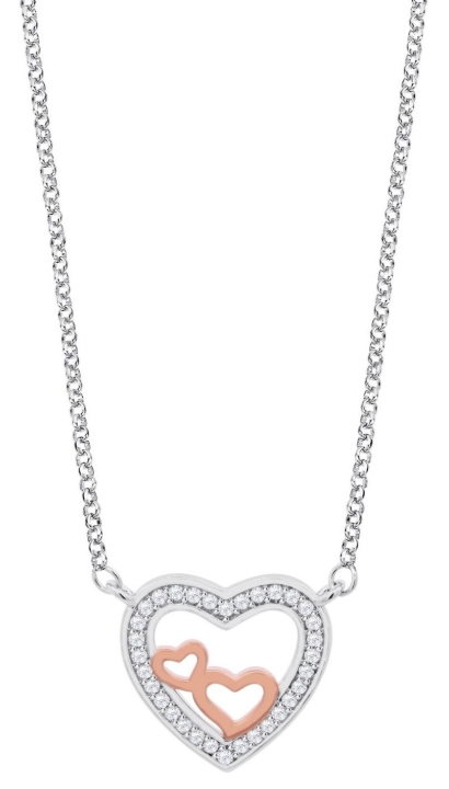 Obrazek LOTUS SILVER naszyjnik MOMENTS