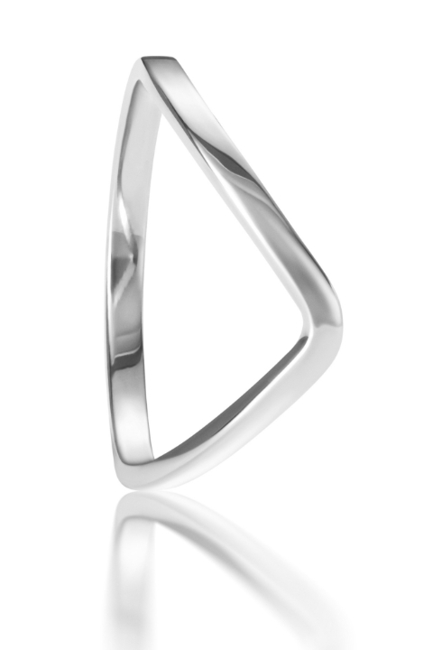 Obrazek Pierścionek LOEE Essence z białego złota