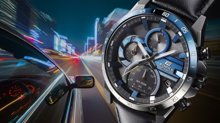 Obrazek CASIO EDIFICE SOSPENSIONE NIGHTTIME DRIVE