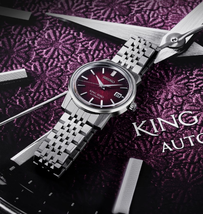 Obrazek Seiko King Seiko KSK 6L ‘Garyu-Bai Red’
