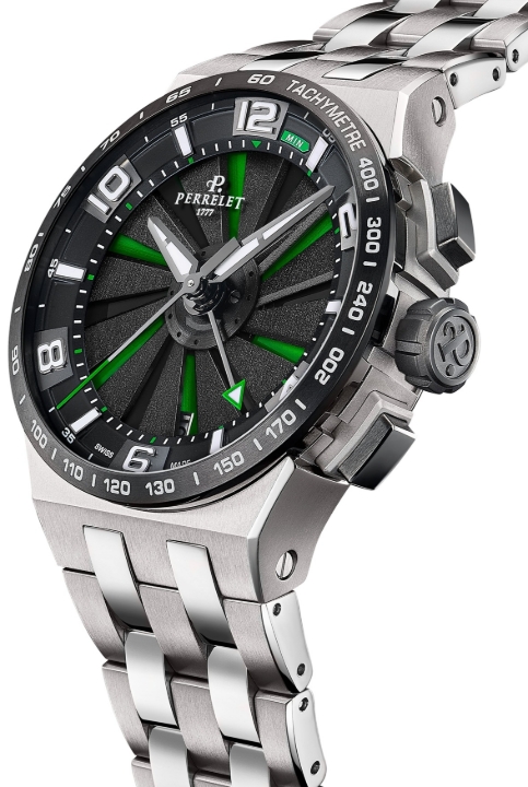 Obrazek Perrelet Turbine Chrono NEO Grass Green