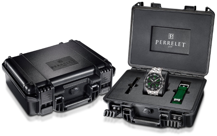 Obrazek Perrelet Turbine Chrono NEO Grass Green