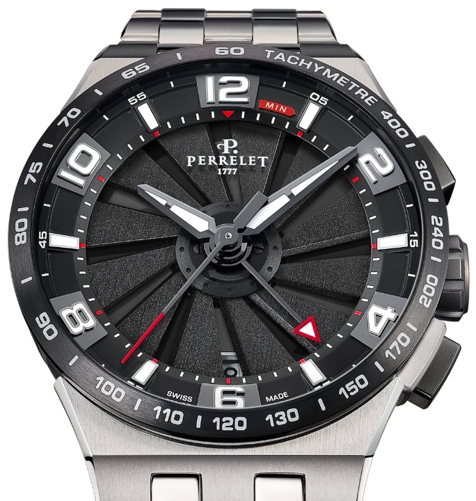 Obrazek Perrelet Turbine Chrono NEO Light Grey