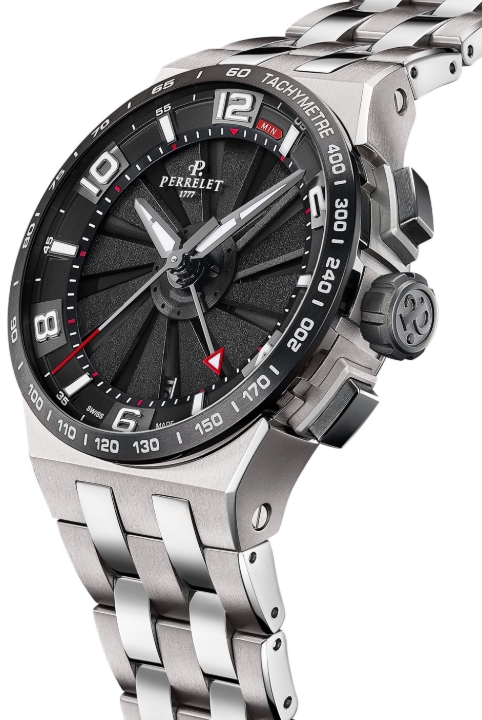 Obrazek Perrelet Turbine Chrono NEO Light Grey