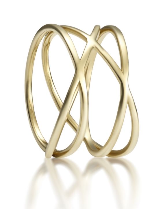 Obrazek Pierścionek LOEE Essence z żółtego złota