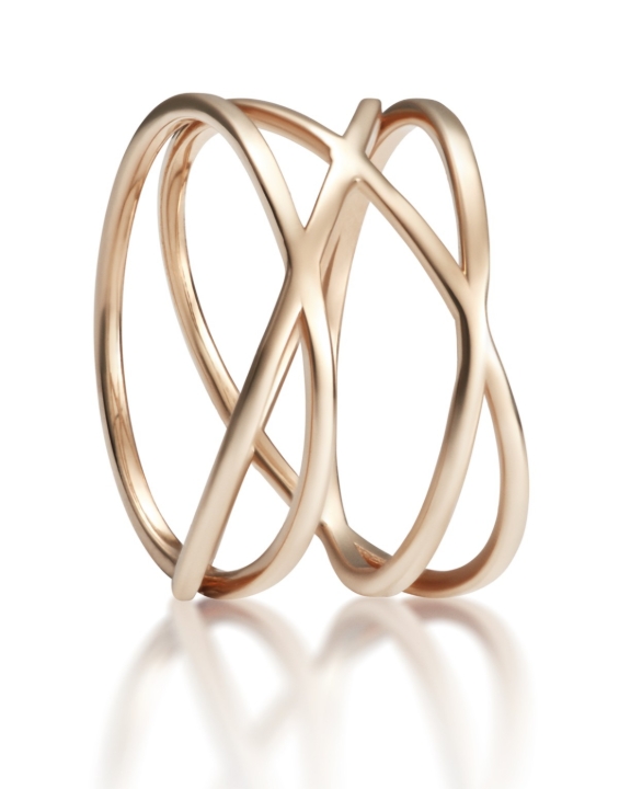 Obrazek Pierścionek LOEE Essence z różowego złota