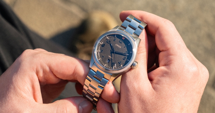 Obrazek Oris Big Crown ProPilot Date Moss