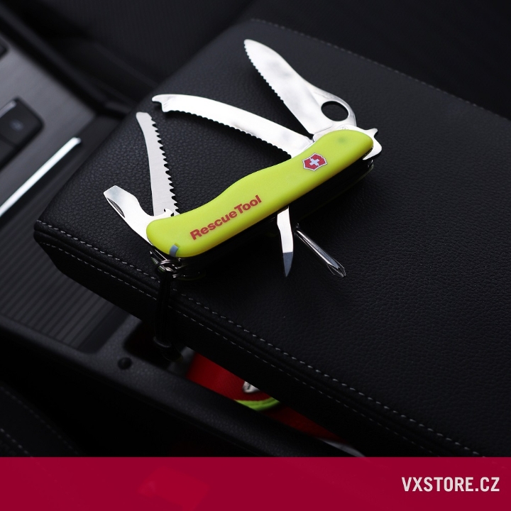 Obrazek Scyzoryk Victorinox Rescue Tool, 111mm, Nylon, żółty, etui