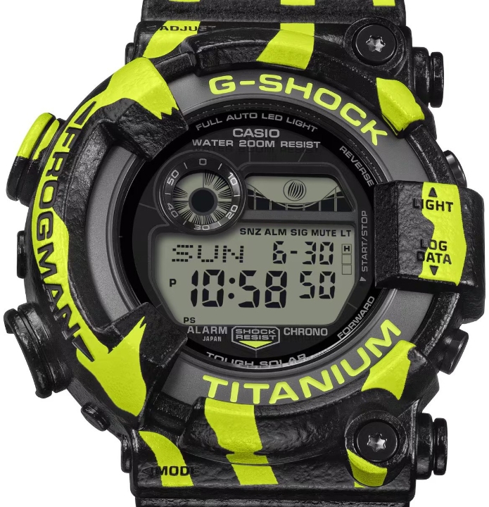 Obrazek Casio G-Shock Frogman Three-striped Poison Frog Limited Edition