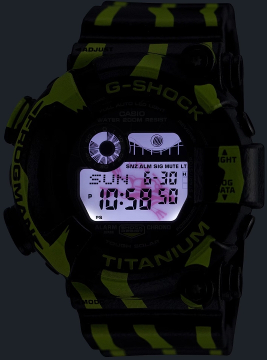 Obrazek Casio G-Shock Frogman Three-striped Poison Frog Limited Edition
