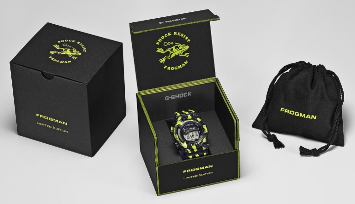 Obrazek Casio G-Shock Frogman Three-striped Poison Frog Limited Edition