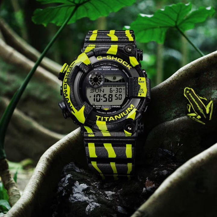 Obrazek Casio G-Shock Frogman Three-striped Poison Frog Limited Edition