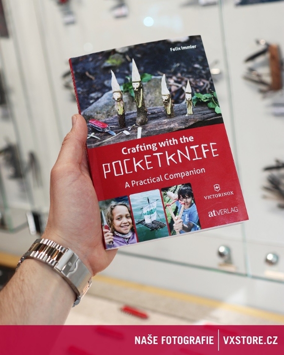 Obrazek Książka Manuál Crafting with the Pocket Knife