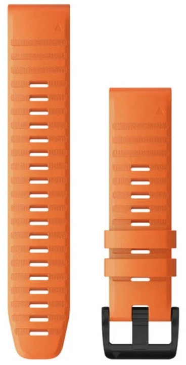 Obrazek Pasek Garmin QuickFit Ember Orange Silicone 22