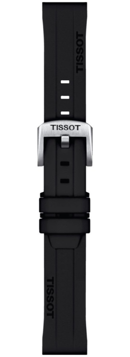 Obrazek SILIKONOWY CZARNY PASEK TISSOT 18 MM