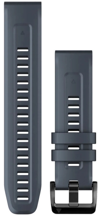 Obrazek Pasek Garmin QuickFit Granite Blue Silicone 22