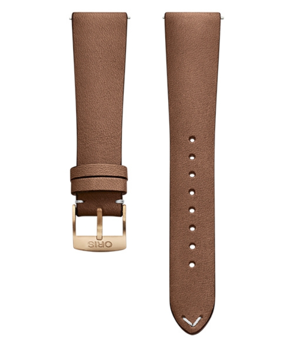 Obrazek pasek skórzany brązowy