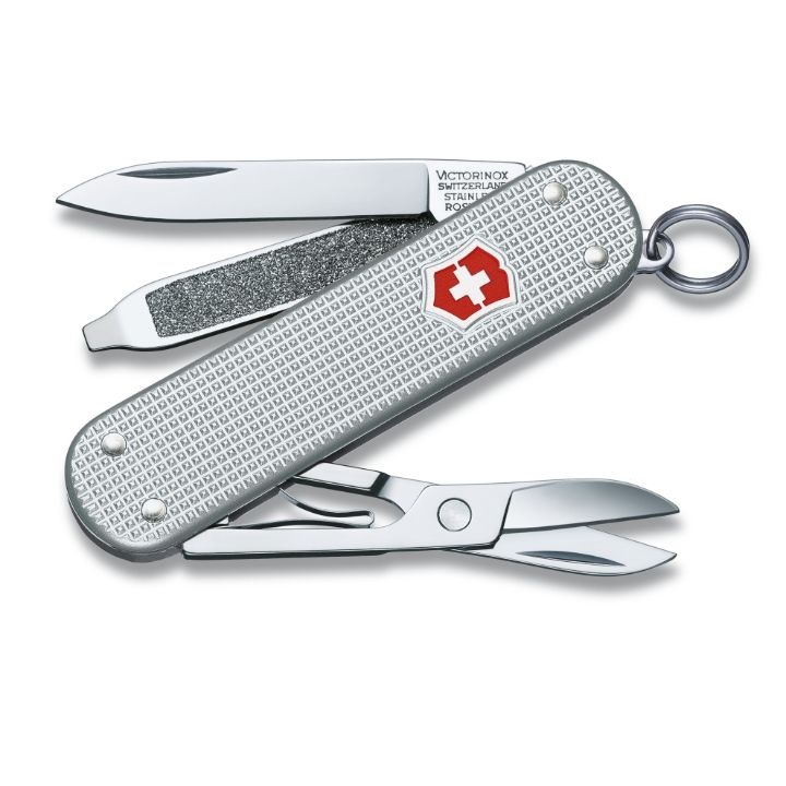 Obrazek Scyzoryk Victorinox Classic Alox, 58 mm, aluminium, srebrny