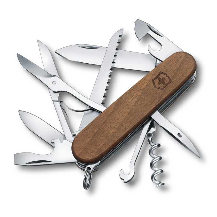 Obrazek Scyzoryk Victorinox Huntsman Wood, 91mm, orzech
