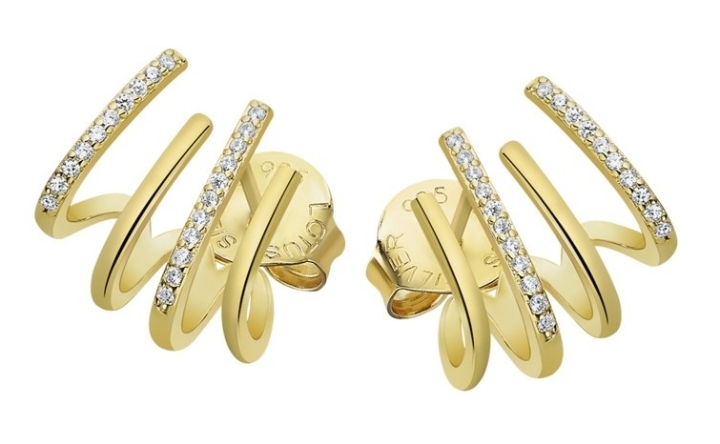 Obrazek LOTUS SILVER kolczyki EARPARTY